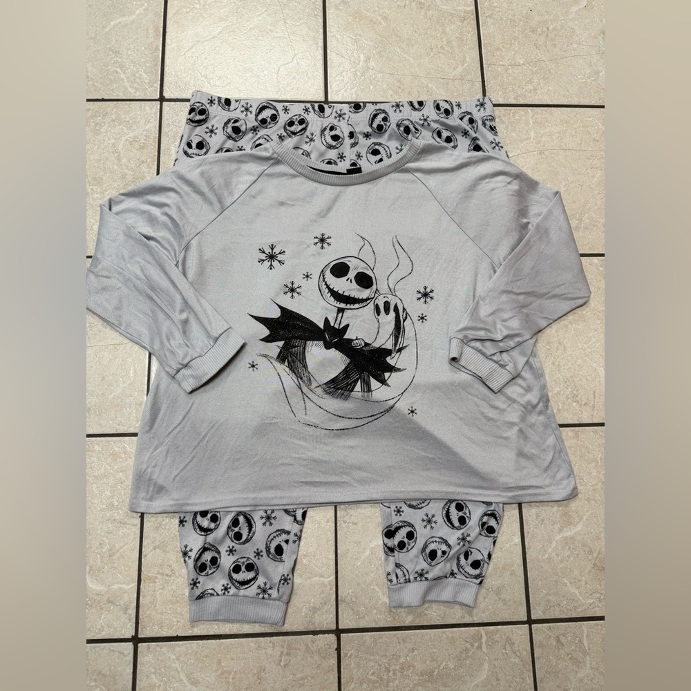 Disney Nightmare Before Christmas Women’s Plus Size 3X Sleepwear 2-Piece Set